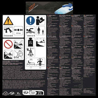 Bestway Lettino Galleggiante Hydro Force 183x97 cm Blu 3202665