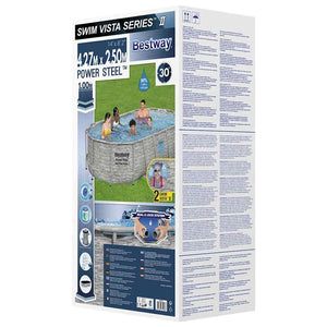 Bestway Set Piscina Power Steel 427x250x100 cm 3202671