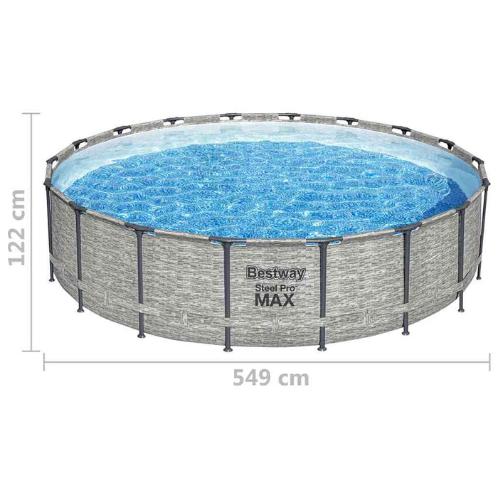 Bestway Piscina Power Steel 549x122 cm 3202674
