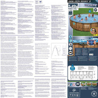 Bestway Set Piscina Power Steel 549x122 cm 3202676