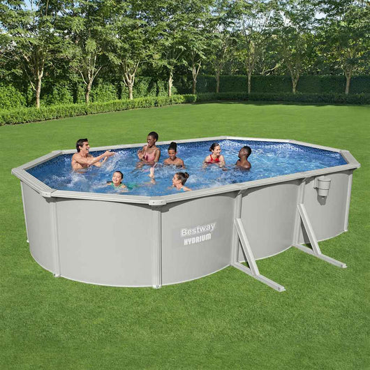 Bestway Telaio Piscina Fuori Terra Ovale Hydrium 610x360x120 cm 3202678