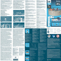 Bestway Telaio Piscina Fuori Terra Rotonda Hydrium 360x120 cm 3202680