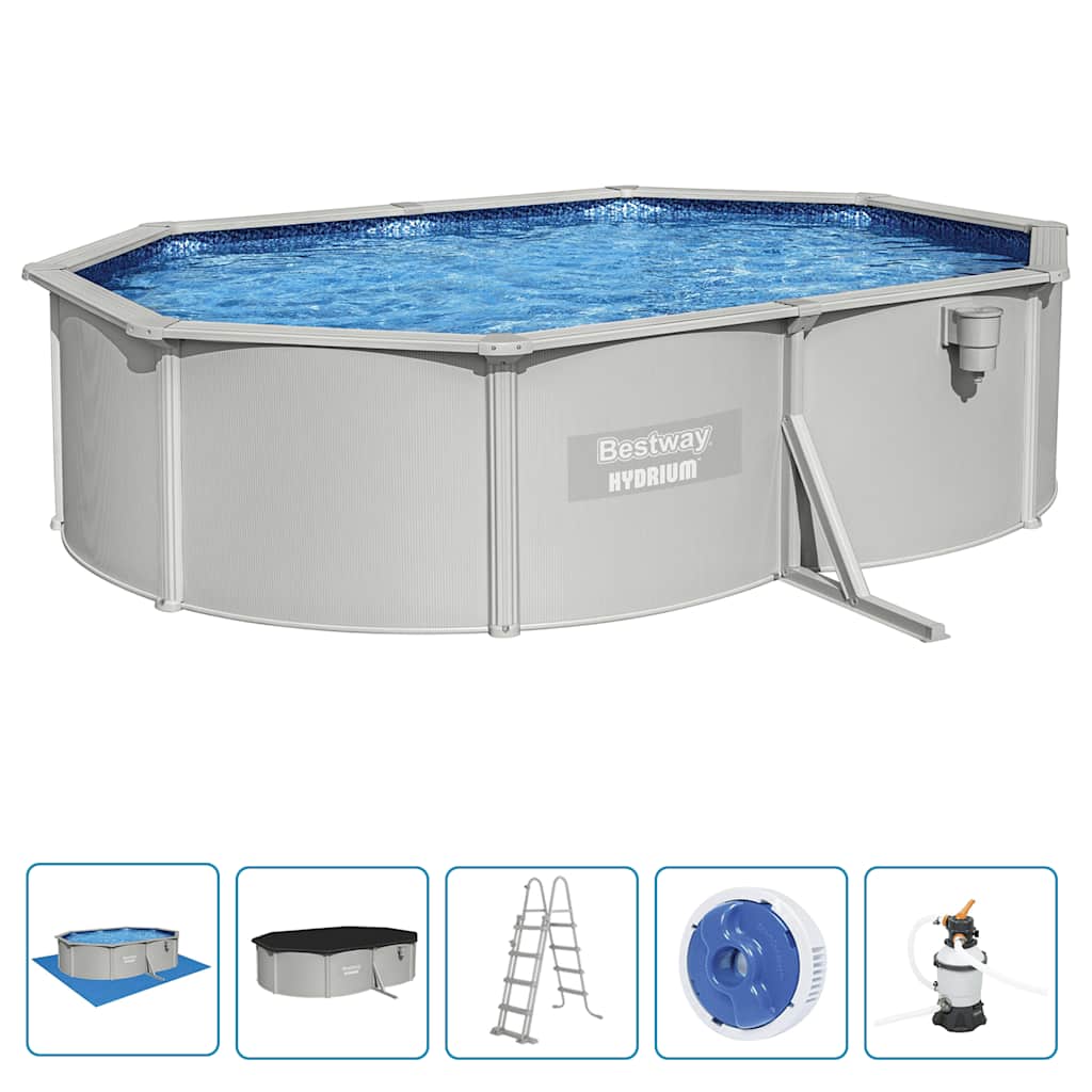 Bestway Set Piscina Hydrium 500x360x120 cm 3202681