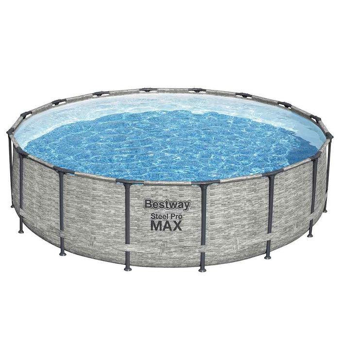 Bestway Piscina Rotonda Power Steel 488x122 cm 3202688