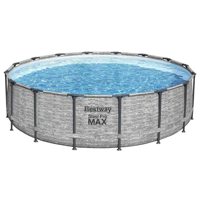 Bestway Piscina Rotonda Power Steel 488x122 cm 3202688
