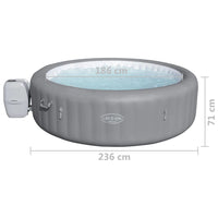 Bestway Vasca Idromassaggio Rotonda Lay-Z-Spa Grenada Airjet 3202694