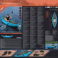 Bestway Kayak Gonfiabile Hydro-Force per 1 Persona 3202702