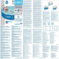 Bestway Piscina Steel Pro 305x76 cm 3202703