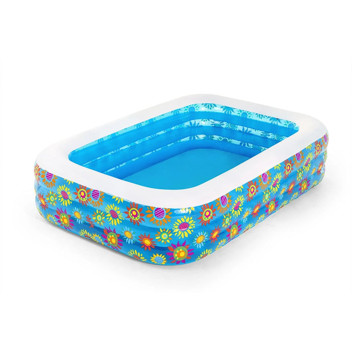 Bestway Piscina Gonfiabile per Bambini Blu 229x152x56 cm 3202707