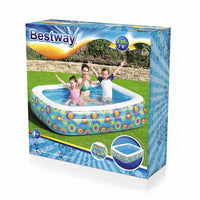 Bestway Piscina Gonfiabile per Bambini Blu 229x152x56 cm 3202707