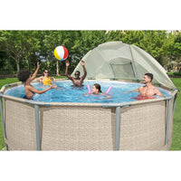 Bestway Tettoia per Piscina Fuori Terra Bianco 3202716
