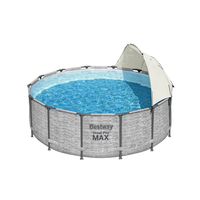 Bestway Tettoia per Piscina Fuori Terra Bianco 3202716