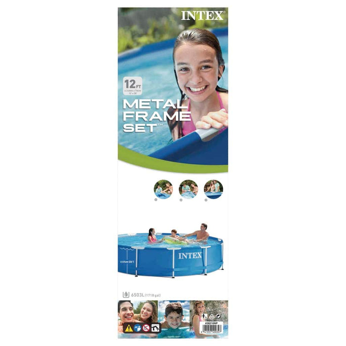 INTEX Piscina Metal Frame 366x76 cm 3202756