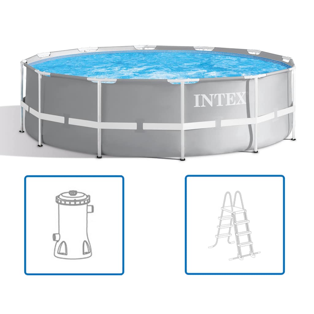INTEX Set Piscina Prism Frame 366x99 cm 3202757