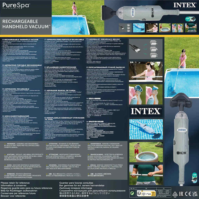 INTEX Pompa con Filtro a Cartuccia 1250 L/h 28602GS 3202765