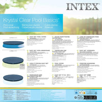 INTEX Copertura per Piscina Rotonda 396 cm 3202779