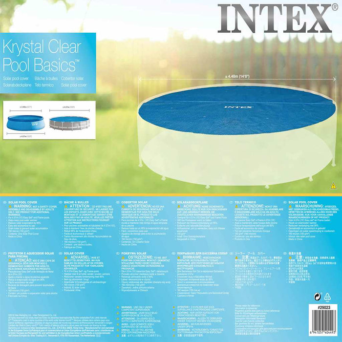 INTEX Copertura Solare per Piscina Rotonda 457 cm 3202785