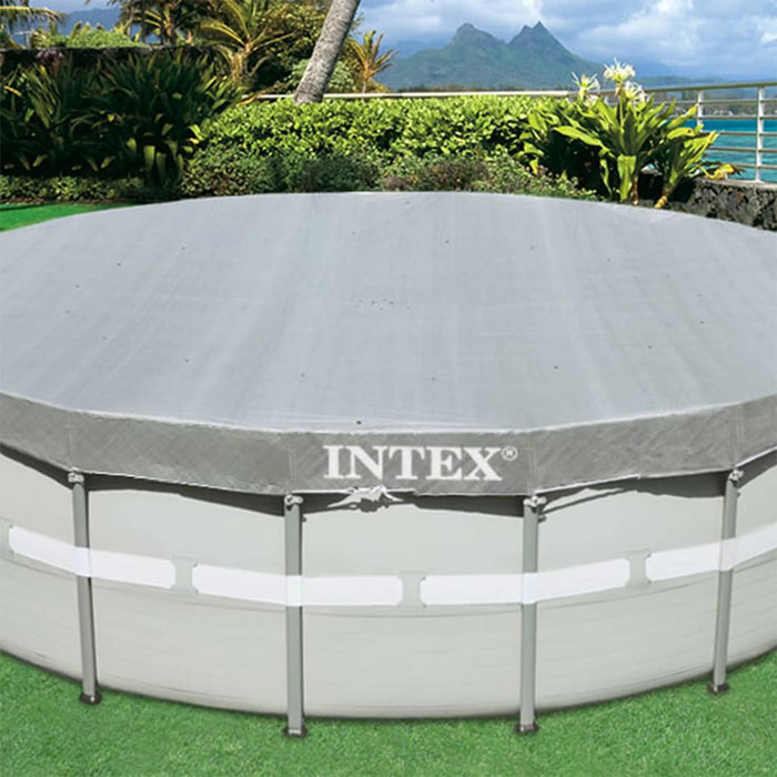 INTEX Copertura per Piscina Rotonda Deluxe 488 cm 3202789