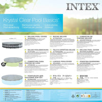 INTEX Copertura per Piscina Rotonda Deluxe 549 cm 3202790