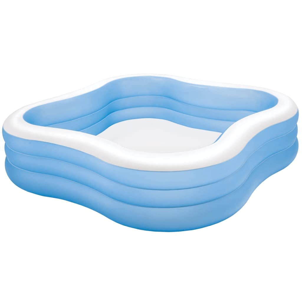 INTEX Piscina Gonfiabile Swim Center Beach Wave 229x229x56 cm 57495NP 3202799