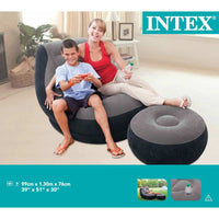 INTEX Sedia Gonfiabile con Poggiapiedi Ultra Lounge Relax 68564NP 3202832