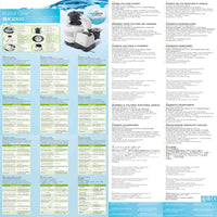 INTEX Pompa con Filtro a Sabbia Krystal Clear 26646GS 7,9 m³/h 3202838