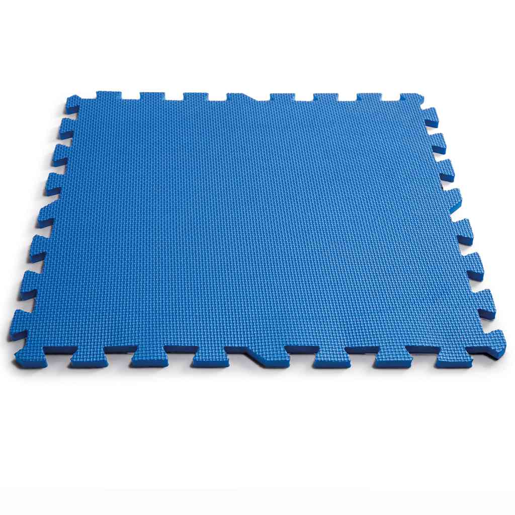 INTEX Protezioni del Pavimento della Piscina 8 pz 50x50 cm Blu 3202858