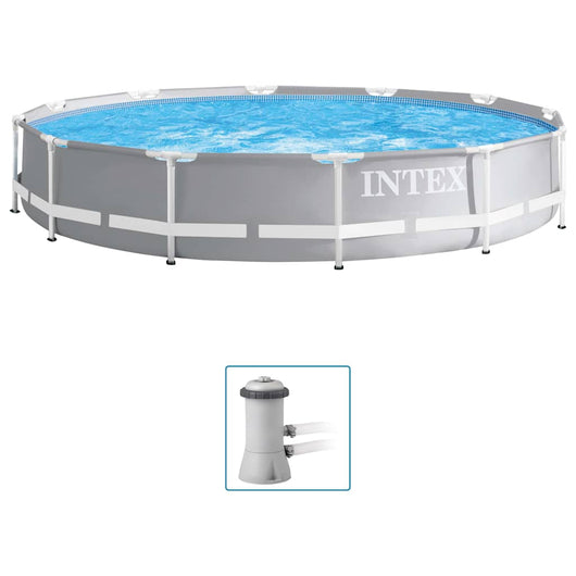 INTEX Set Piscina Prism Frame Premium 366x76 cm 3202886