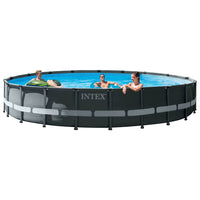 INTEX Set Piscina Rotonda Ultra XTR Frame 610x122 cm 3202891