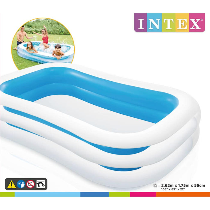 INTEX Piscina Swim Center Family 262x175x56 cm 3202892