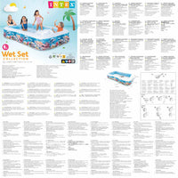 INTEX Piscina Swim Center Family 305x183x56 cm Design Vita Marina 3202894