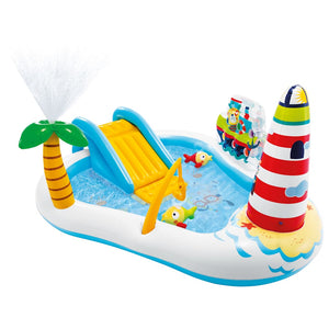 INTEX Piscina per Bambini Fishing Fun Play Center 218x188x99 cm 3202905