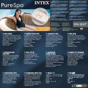 INTEX Sedile PureSpa 47x36x22 cm 3202923