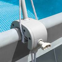 INTEX Tettoia per Piscina Grigio Chiaro 3202927