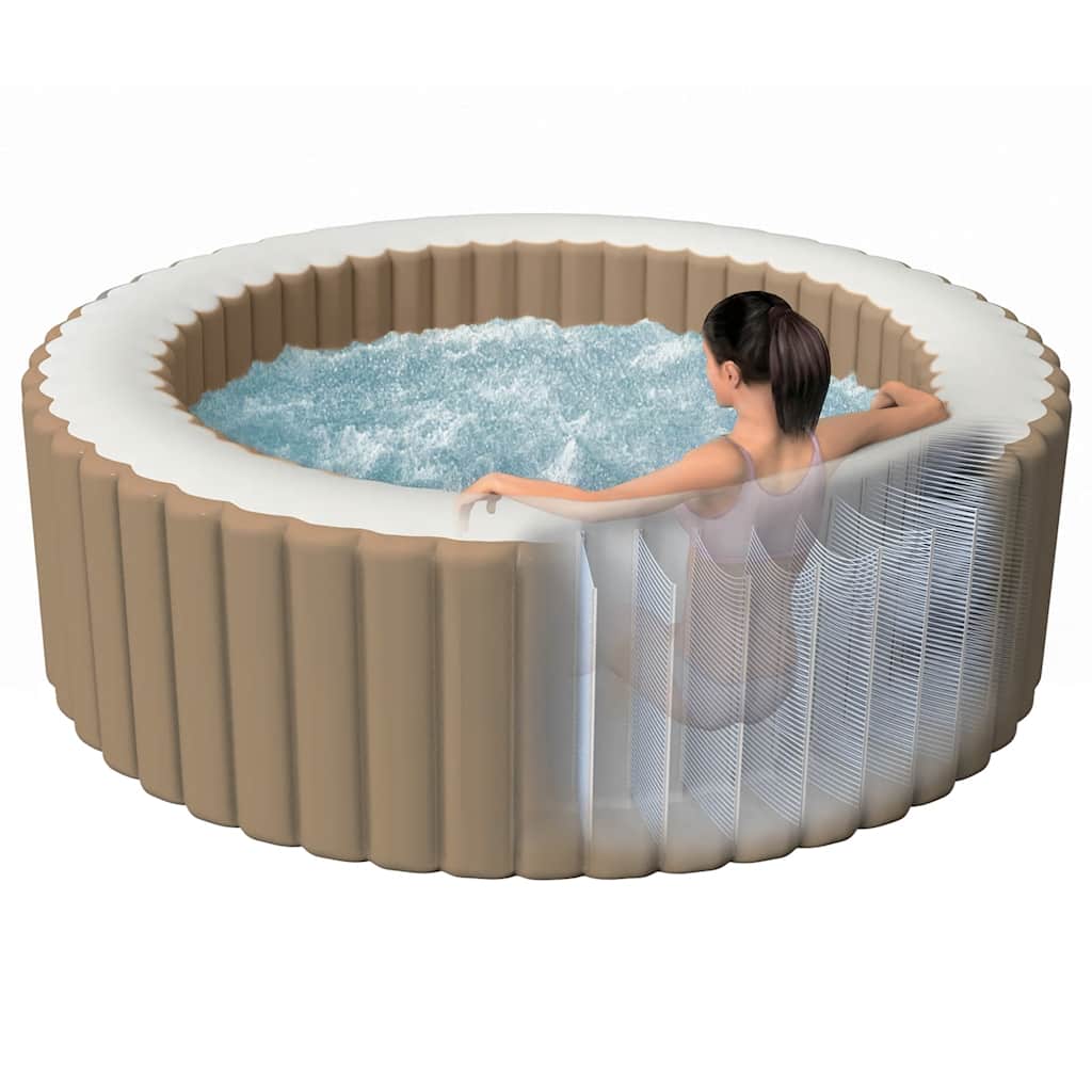 INTEX Vasca Idromassaggio Rotonda PureSpa 216x71 cm 6 Persone 3202946