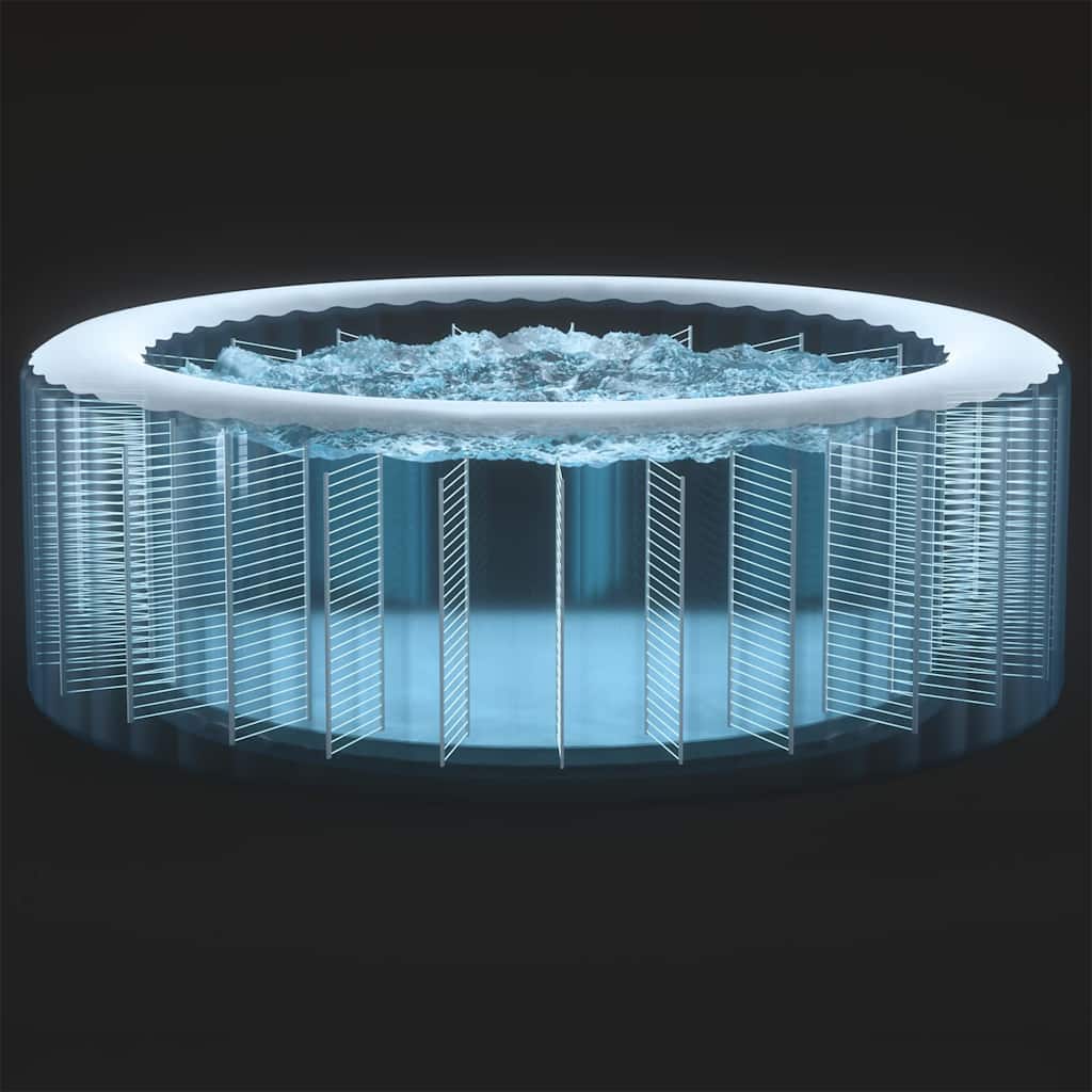 INTEX Vasca Idromassaggio Rotonda PureSpa 216x71 cm 6 Persone 3202946