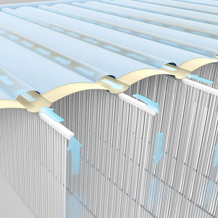 INTEX Letto Gonfiabile PremAire Bianco Grigio Queen Size 152x203x46cm 3202966