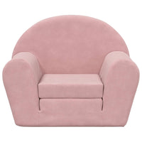 Divano Letto per Bambini-Sofa Letto-Daybed-Divanetto Rosa in Morbido Peluche 581089