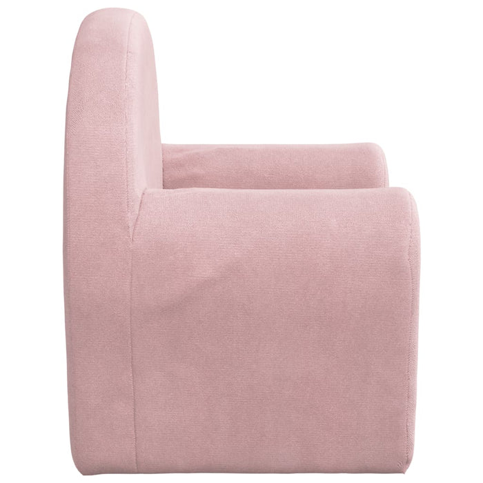 Divano Letto per Bambini-Sofa Letto-Daybed-Divanetto Rosa in Morbido Peluche 581089