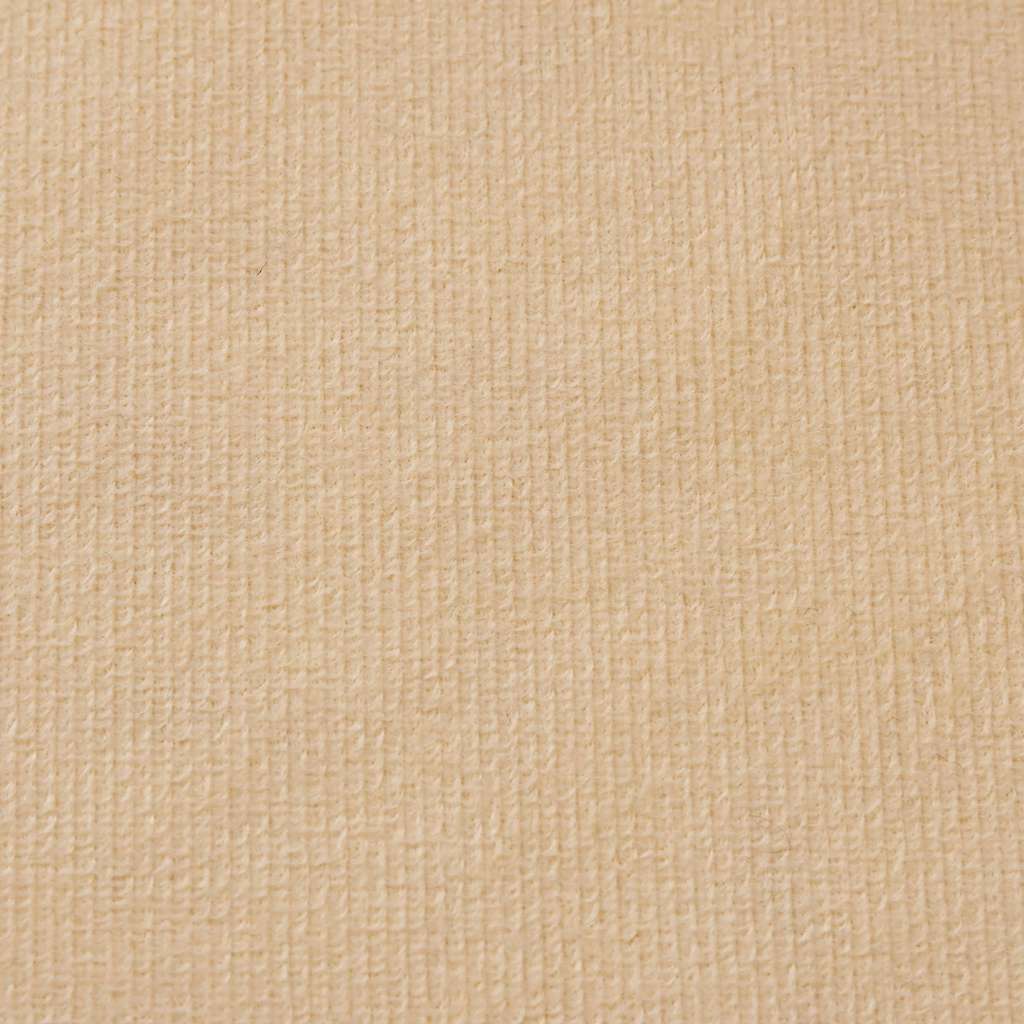 Divano Letto per Bambini a 2 Posti Crema in Morbido Peluche 357061