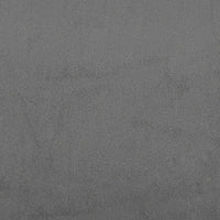 Divano a 3 Posti con Poggiapiedi Grigio Scuro 180 cm Microfibra 3201233