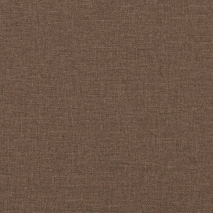 Set di Divani 2 pz con Cuscini Marrone in Tessuto 3201667