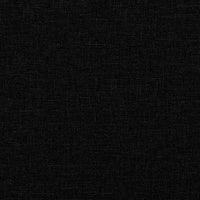 Set di Divani 2 pz con Cuscini Nero in Tessuto 3201668