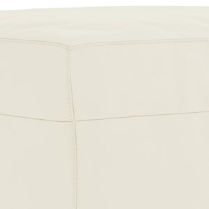 Set di Divani 4 pz con Cuscini Crema in Velluto 3202208