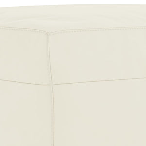 vidaXL Set di Divani 3 pz con Cuscini Crema in Velluto