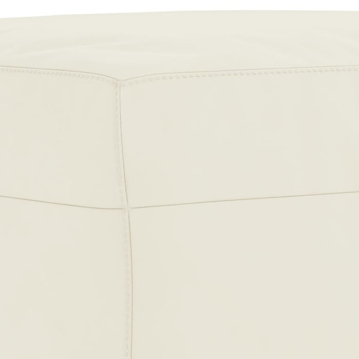 vidaXL Set di Divani 3 pz con Cuscini Crema in Velluto