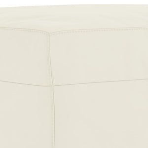 vidaXL Set di Divani 3 pz con Cuscini Crema in Velluto