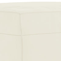 Set di Divani 3 pz con Cuscini Crema in Velluto 3202288