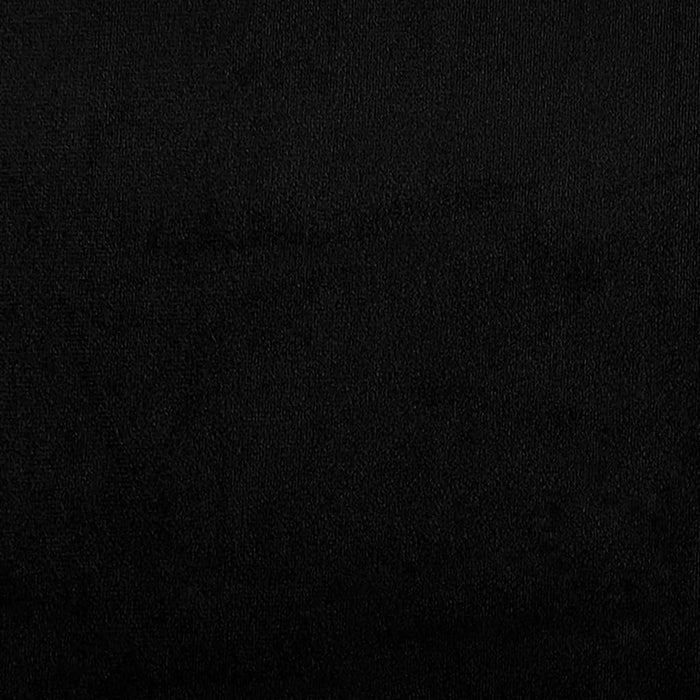 Set Divani 4 pz con Cuscini Nero in Tessuto Microfibra 3202299