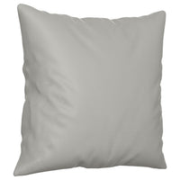 Set Divani 4 pz con Cuscini Grigio Chiaro in Tessuto Microfibra